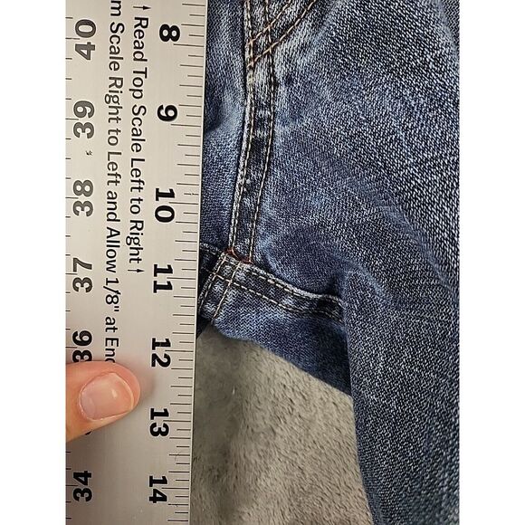 Alberto Rock Jeans Mens Size 34x30‎ Blue EU 50 Model 4370 Dark Wash Inky Denim - Picture 9 of 10